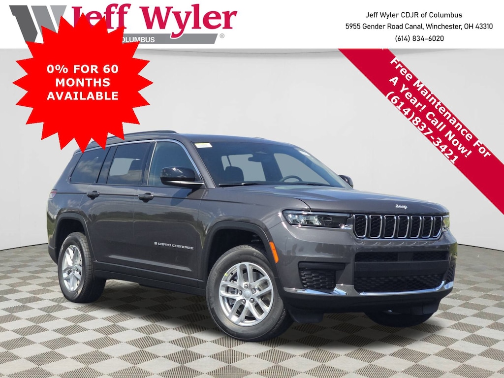 New 2025 Jeep Grand Cherokee L LAREDO X 4X4 Sport Utility