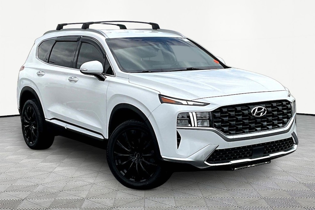 Used 2021 Hyundai Santa Fe Hybrid Blue AWD SUV