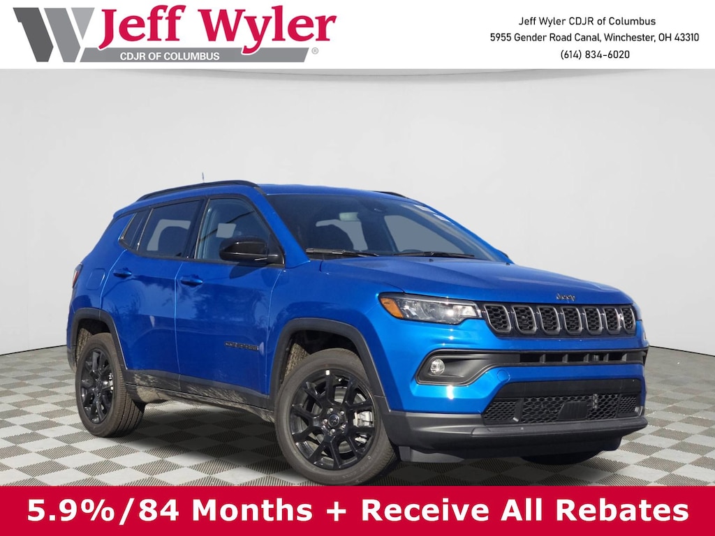 New 2026 Jeep Compass LATITUDE ALTITUDE 4X4 Sport Utility