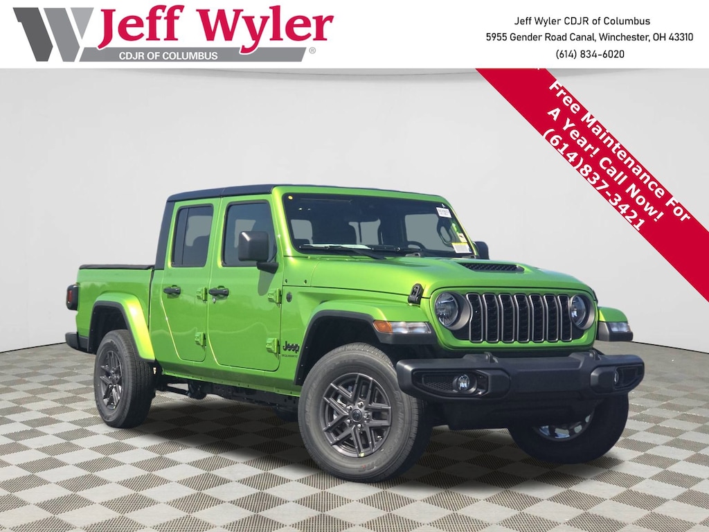 New 2025 Jeep Gladiator SPORT S 4X4 Pickup