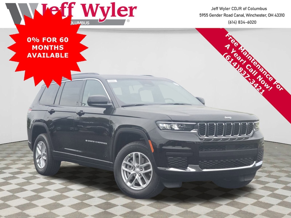 New 2025 Jeep Grand Cherokee L LAREDO X 4X4 Sport Utility