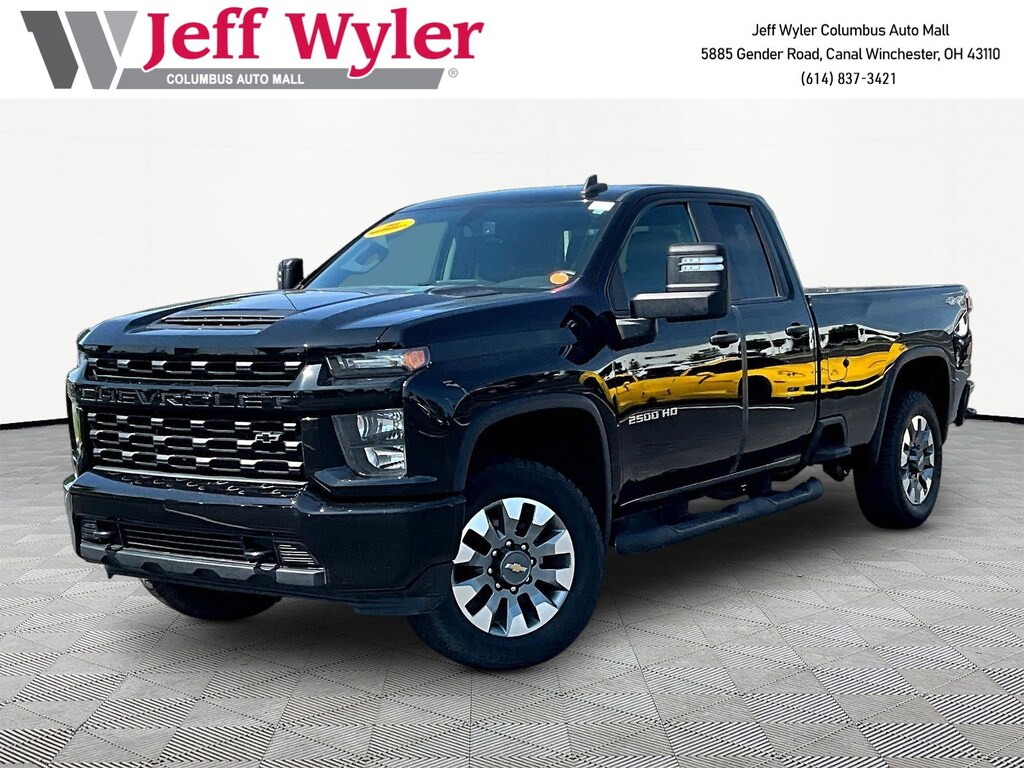 Used 2022 Chevrolet Silverado 2500HD 4WD Double Cab 162 Custom Truck