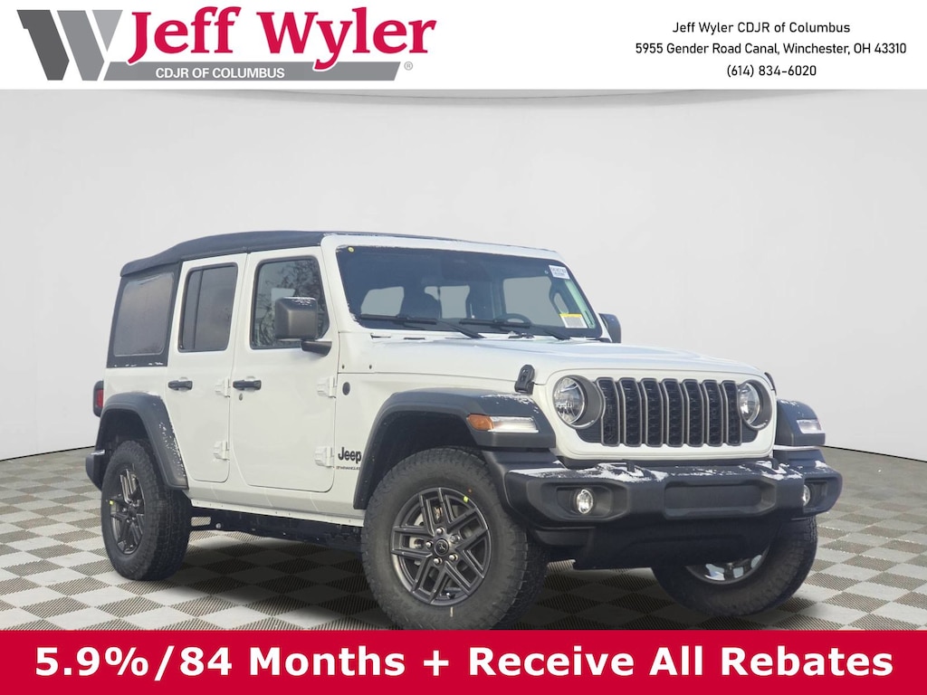 New 2026 Jeep Wrangler 4-DOOR SPORT S Sport Utility