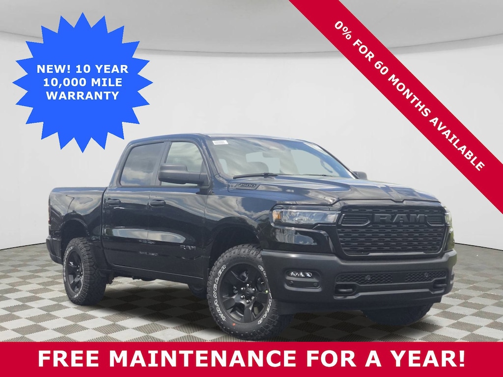 New 2026 Ram 1500 WARLOCK CREW CAB 4X4 5'7 BOX Pickup