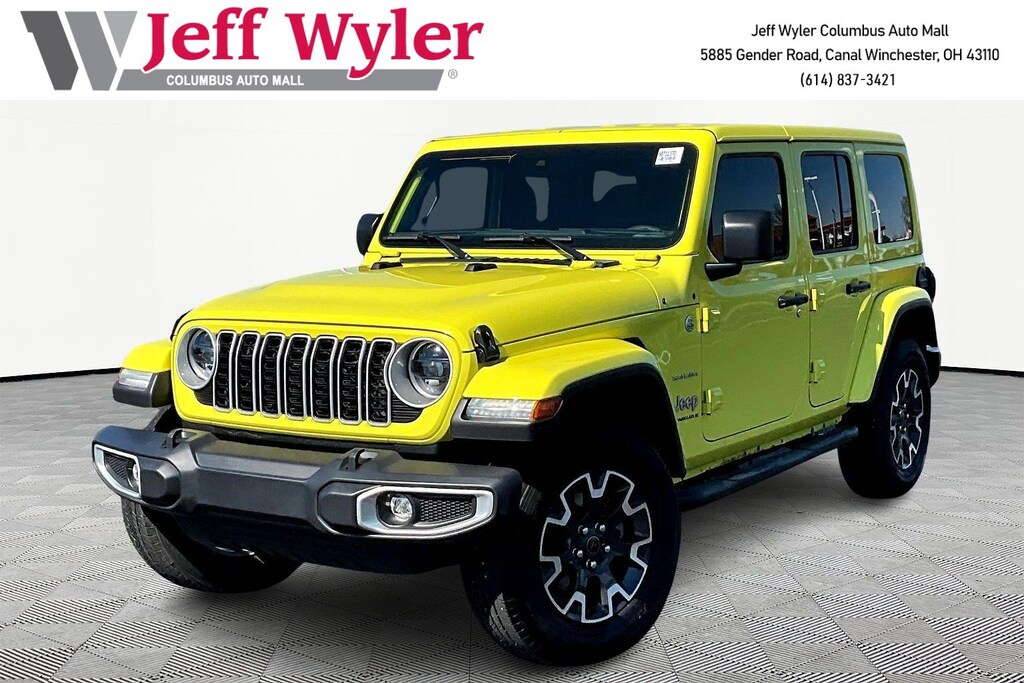 Used 2024 Jeep Wrangler Sahara 4 Door 4x4 Convertible