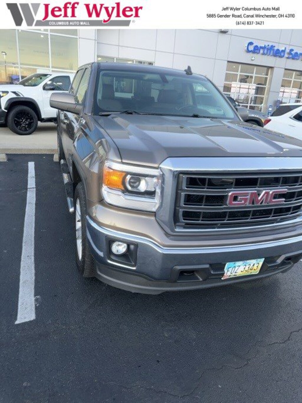 Used 2015 GMC Sierra 1500 4WD Crew Cab 153.0 SLE Truck