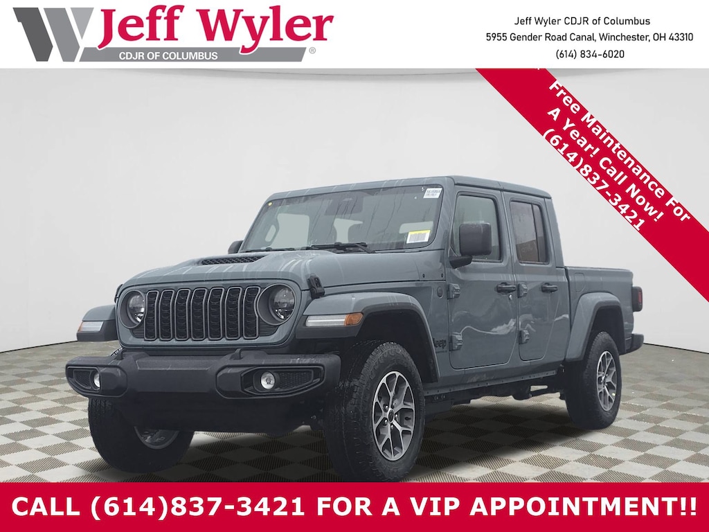 New 2026 Jeep Gladiator SPORT S 4X4 Pickup