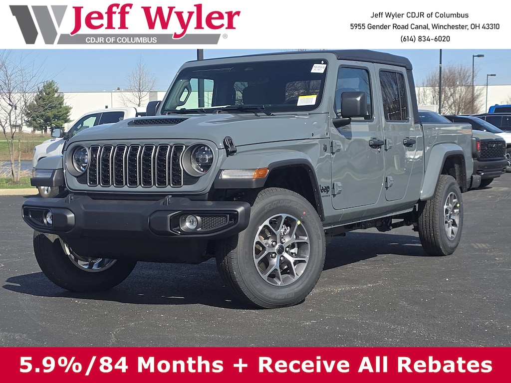 New 2026 Jeep Gladiator SPORT S 4X4 Pickup