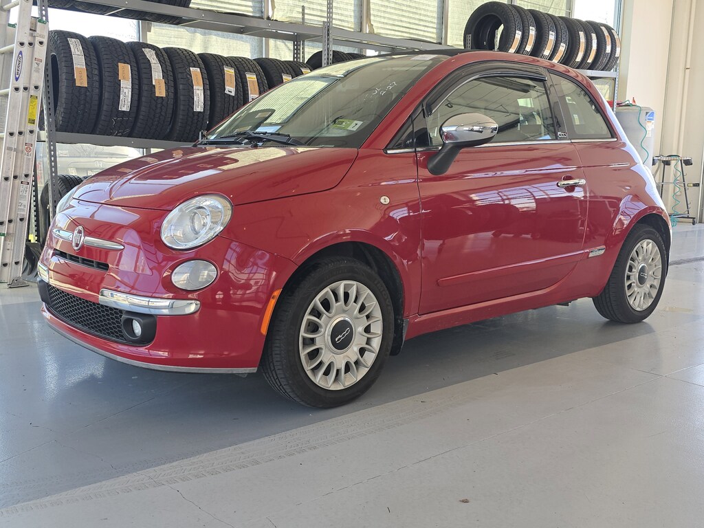 Used 2015 FIAT 500c 2dr Conv Lounge Convertible