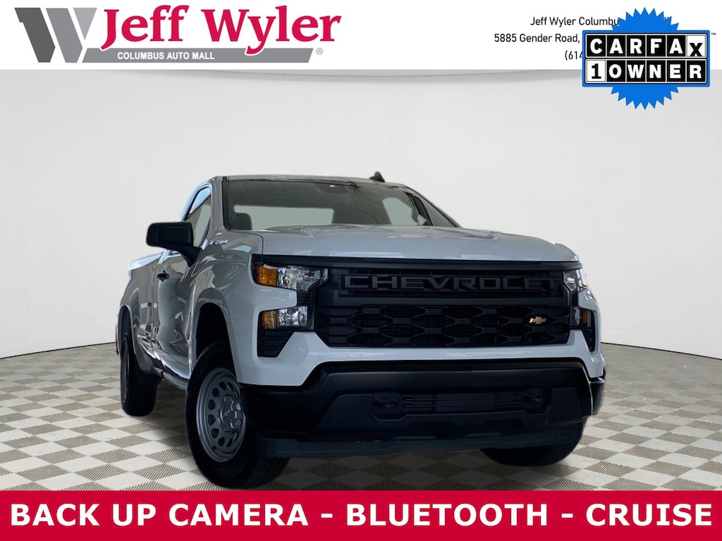 Used 2024 Chevrolet Silverado 1500 4WD Reg Cab 140 Work Truck Truck