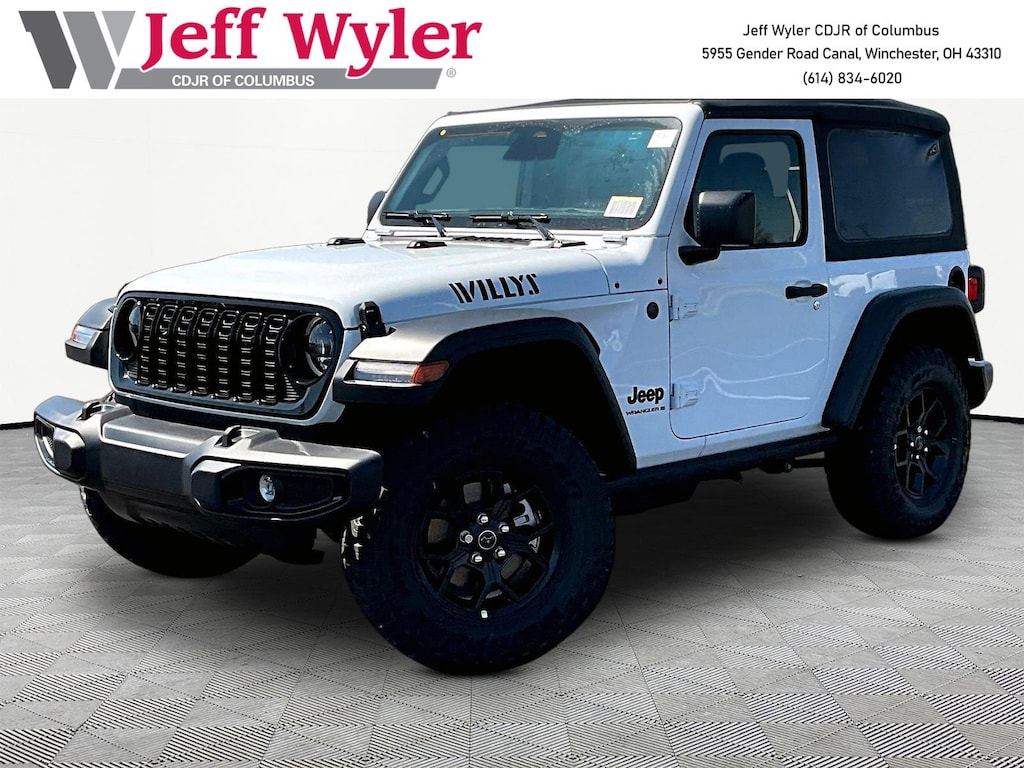 New 2026 Jeep Wrangler 2-DOOR WILLYS Sport Utility