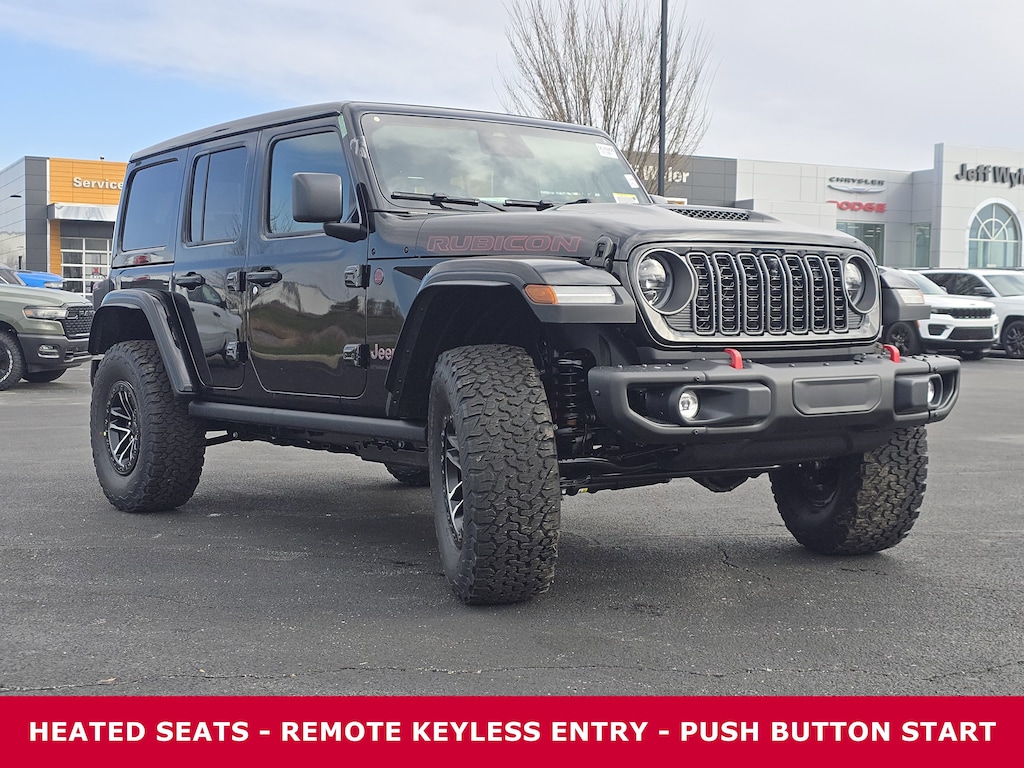 New 2026 Jeep Wrangler 4-DOOR RUBICON X Sport Utility