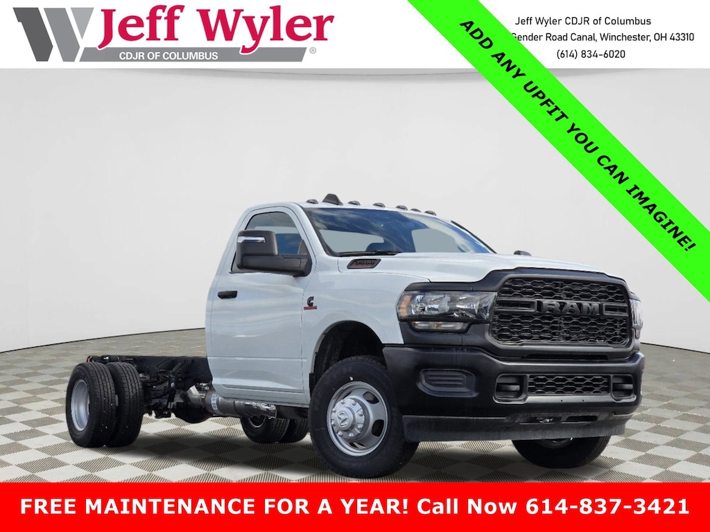 New 2024 Ram 3500 Chassis Cab 3500 TRADESMAN CHASSIS REGULAR CAB 4X2 84' CA Pickup