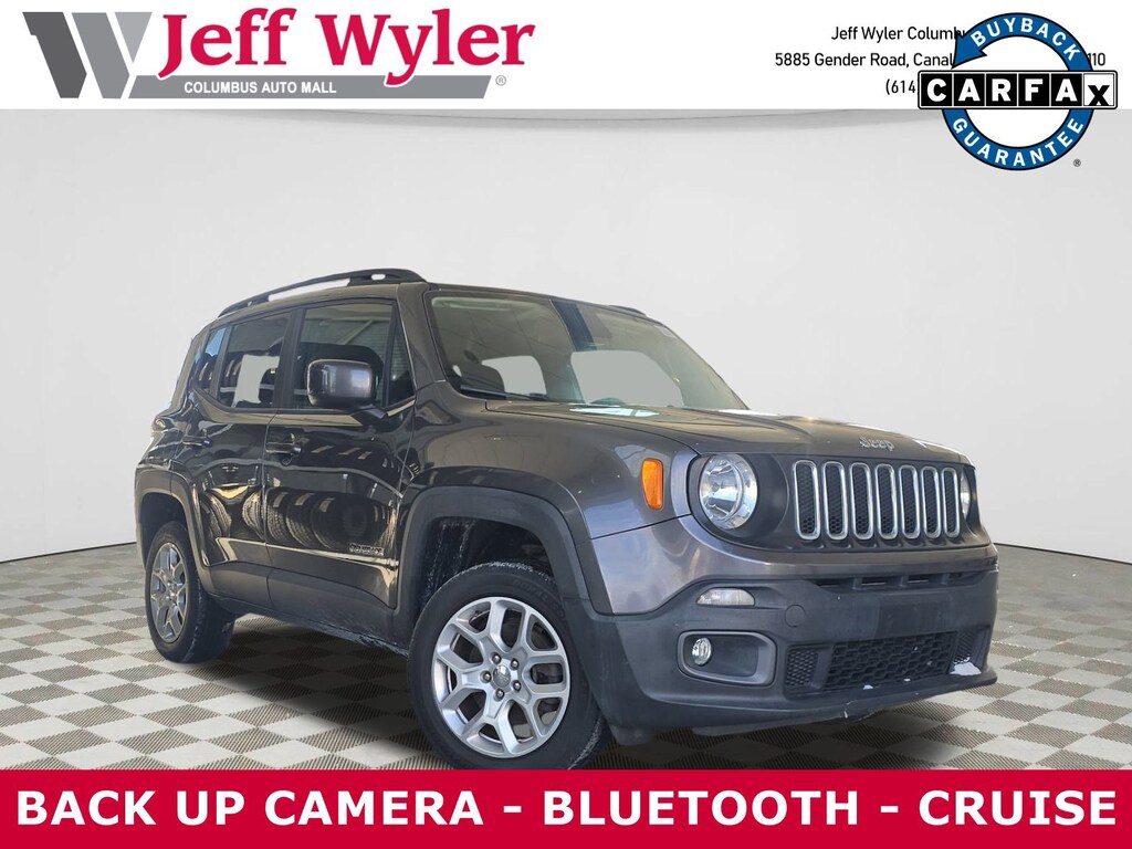 Used 2017 Jeep Renegade Latitude 4x4 SUV