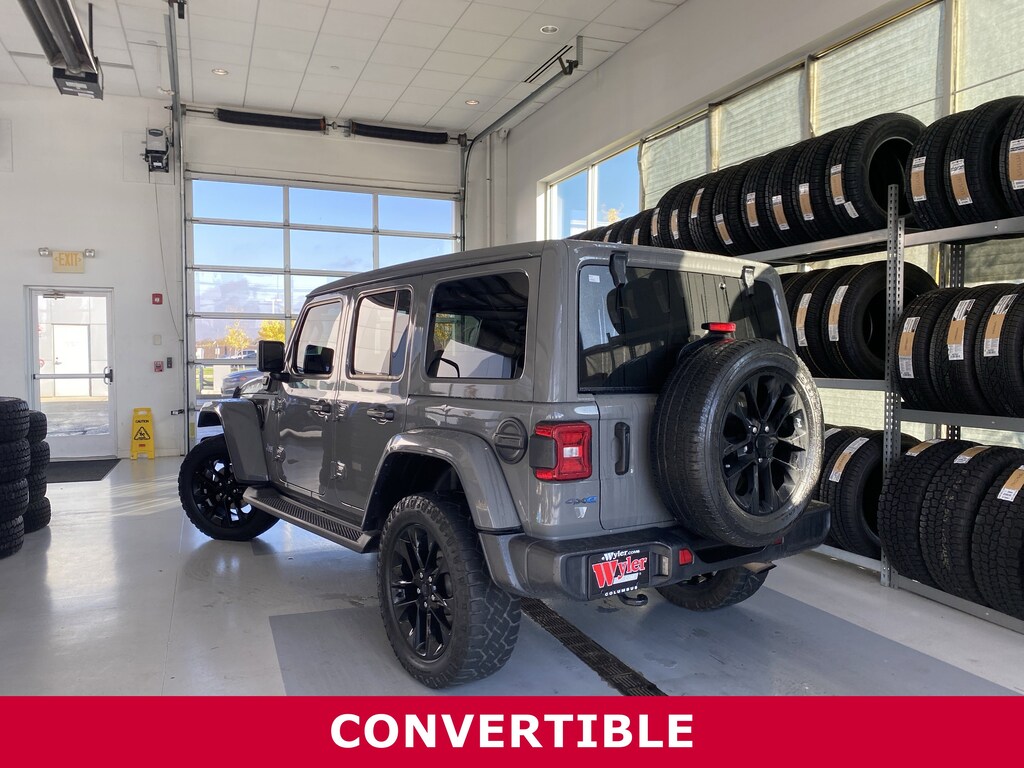 Used 2021 Jeep Wrangler 4xe Unlimited Sahara 4x4 Convertible