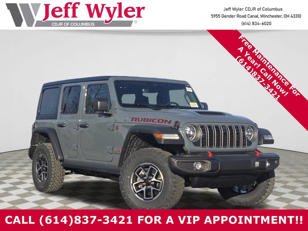 New 2026 Jeep Wrangler 4-DOOR RUBICON Sport Utility
