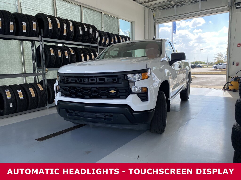 Used 2024 Chevrolet Silverado 1500 4WD Reg Cab 140 Work Truck Truck