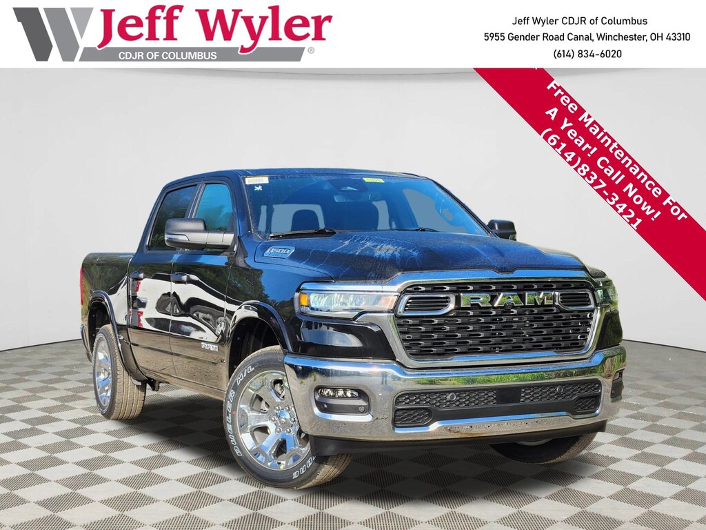 New 2025 Ram 1500 BIG HORN CREW CAB 4X4 5'7 BOX Pickup