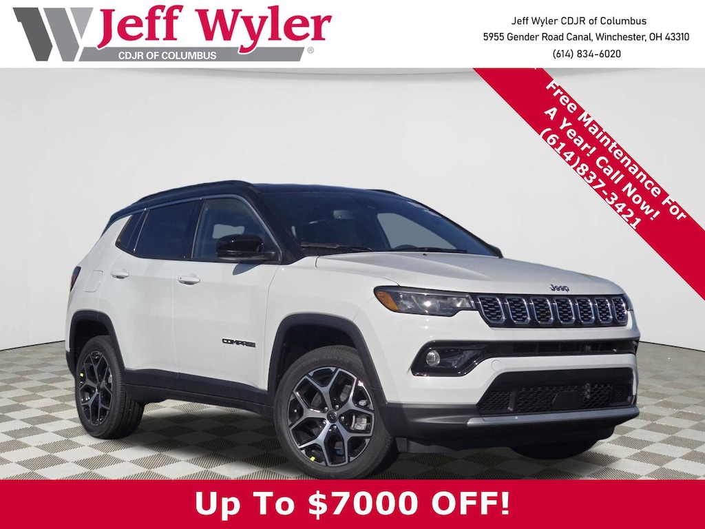 New 2026 Jeep Compass LIMITED 4X4 Sport Utility