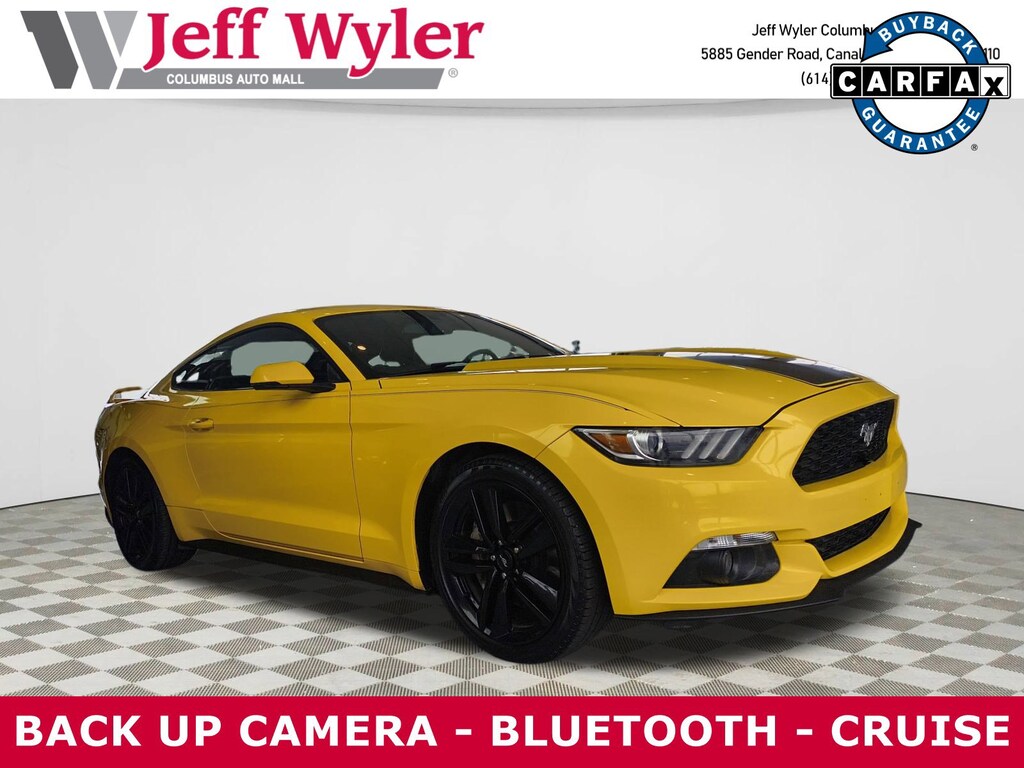 Used 2015 Ford Mustang 2dr Fastback EcoBoost Premium Car