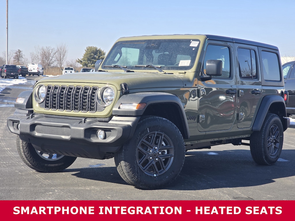 New 2025 Jeep Wrangler 4-DOOR SPORT S Sport Utility