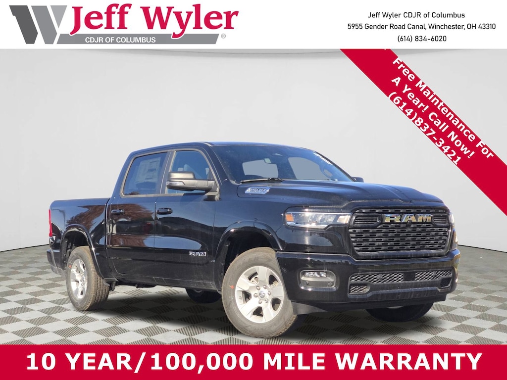 New 2026 Ram 1500 LONE STAR CREW CAB 4X4 5'7 BOX Pickup