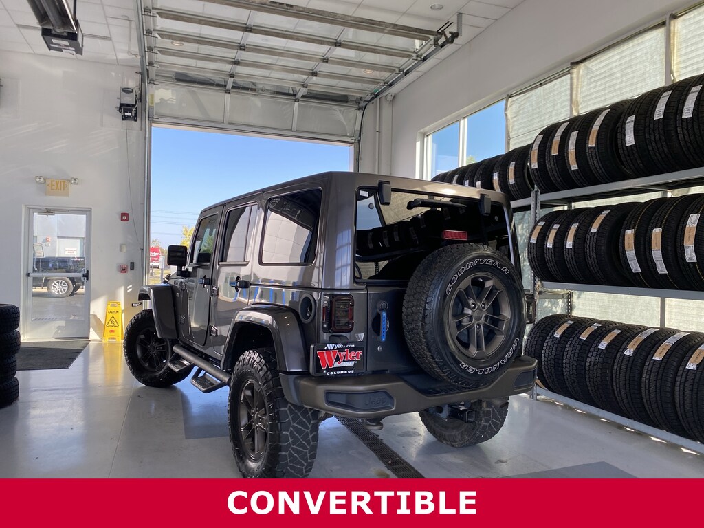 Used 2016 Jeep Wrangler Unlimited 4WD 4dr 75th Anniversary Convertible