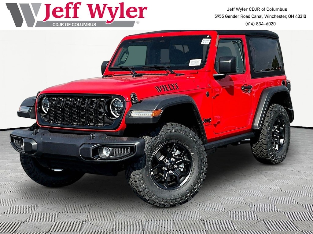 New 2026 Jeep Wrangler 2-DOOR WILLYS Sport Utility