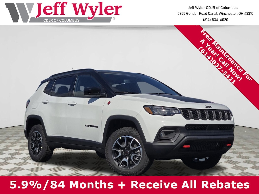 New 2026 Jeep Compass TRAILHAWK 4X4 Sport Utility