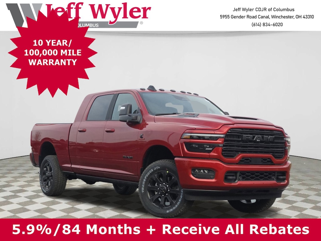 New 2026 Ram 2500 LARAMIE MEGA CAB 4X4 6'4 BOX Pickup