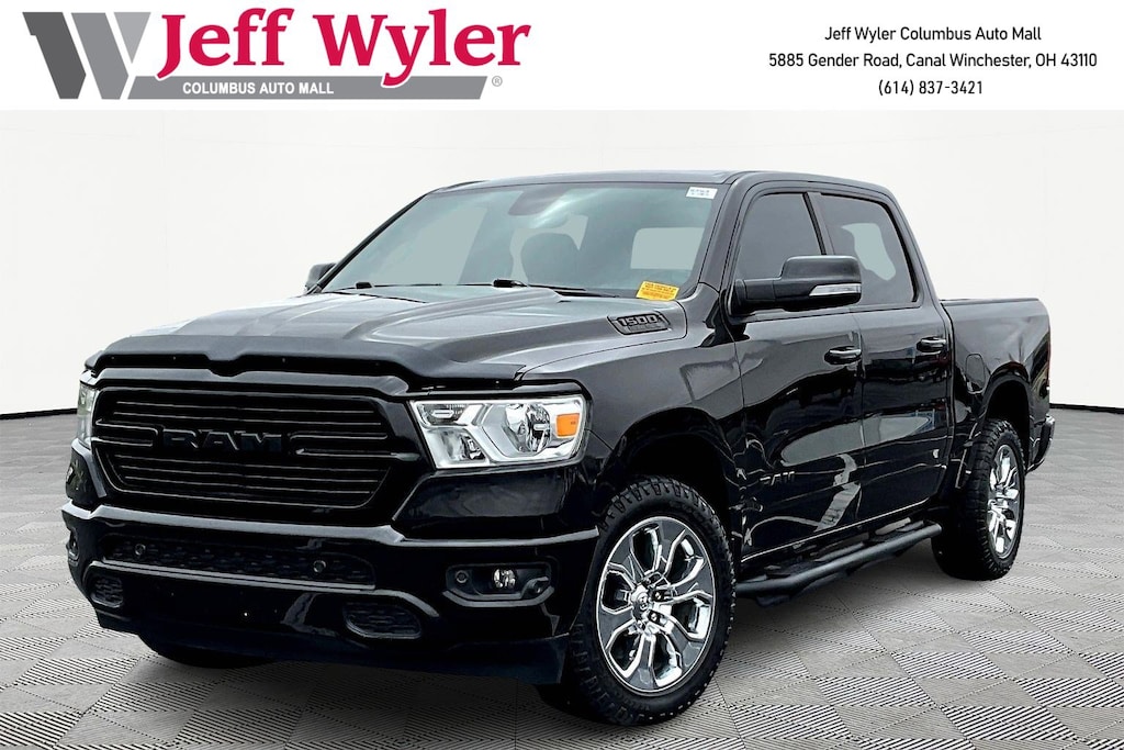 Used 2020 Ram 1500 Big Horn 4x4 Crew Cab 57 Box Truck