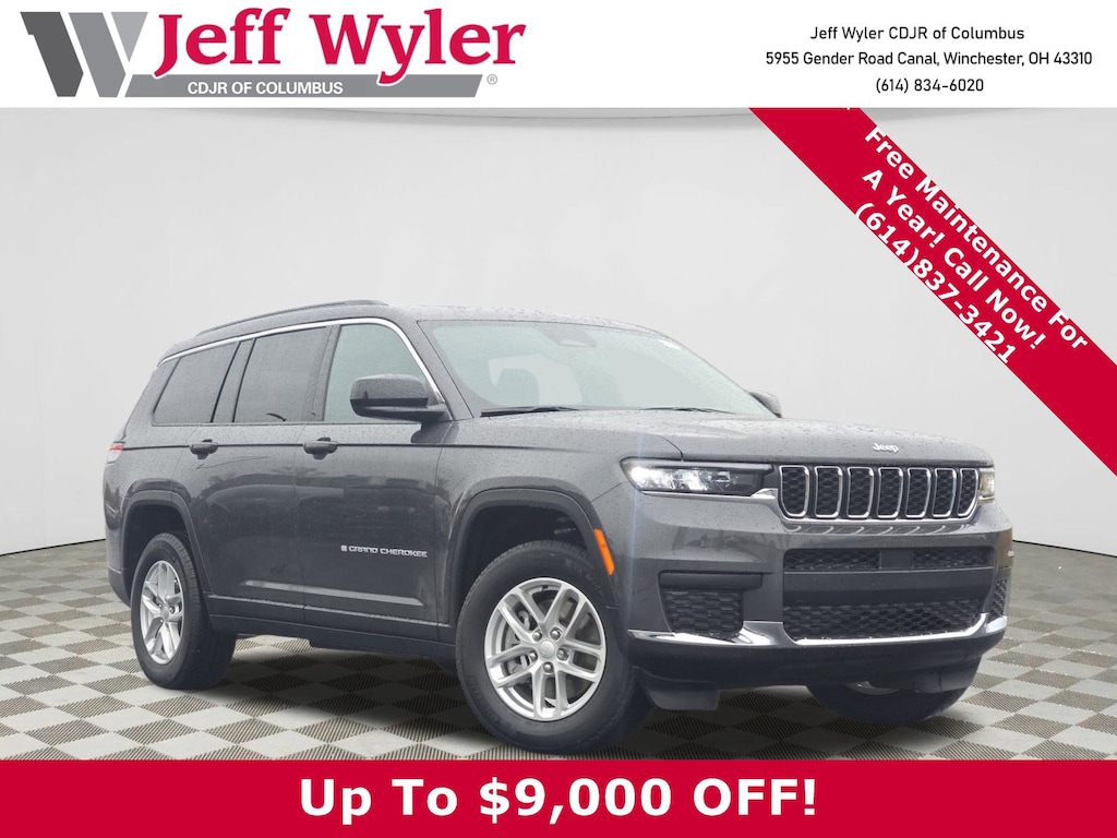 New 2025 Jeep Grand Cherokee L LAREDO X 4X4 Sport Utility