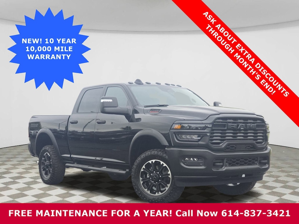 New 2026 Ram 2500 WARLOCK CREW CAB 4X4 6'4 BOX Pickup