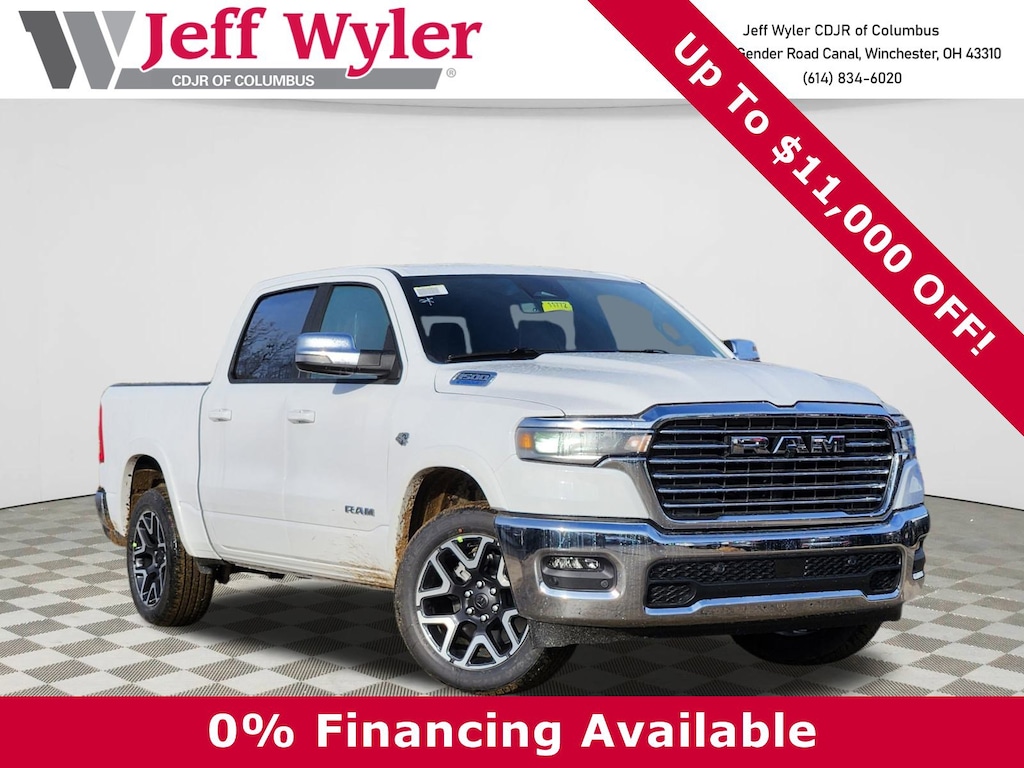 New 2026 Ram 1500 LARAMIE CREW CAB 4X4 5'7 BOX Pickup