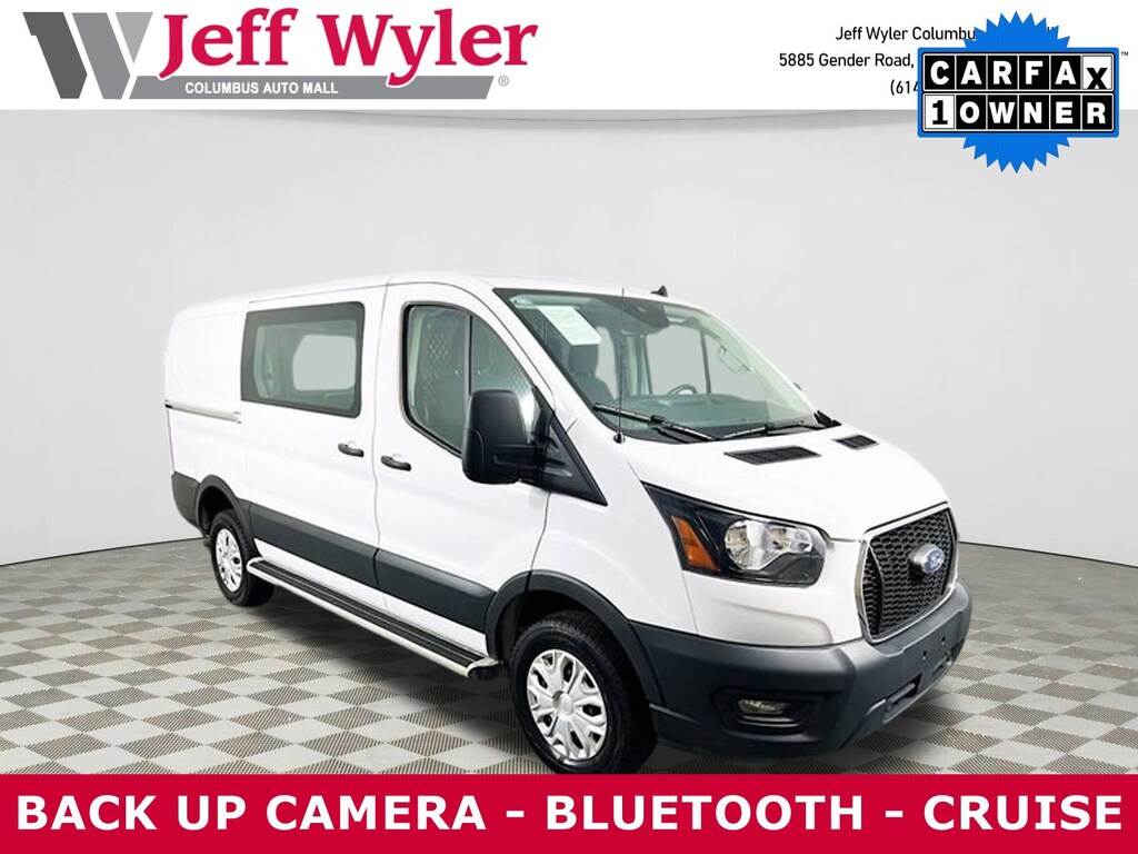 Used 2024 Ford Transit Cargo Van T-250 130 Low Rf 9070 GVWR RWD Van