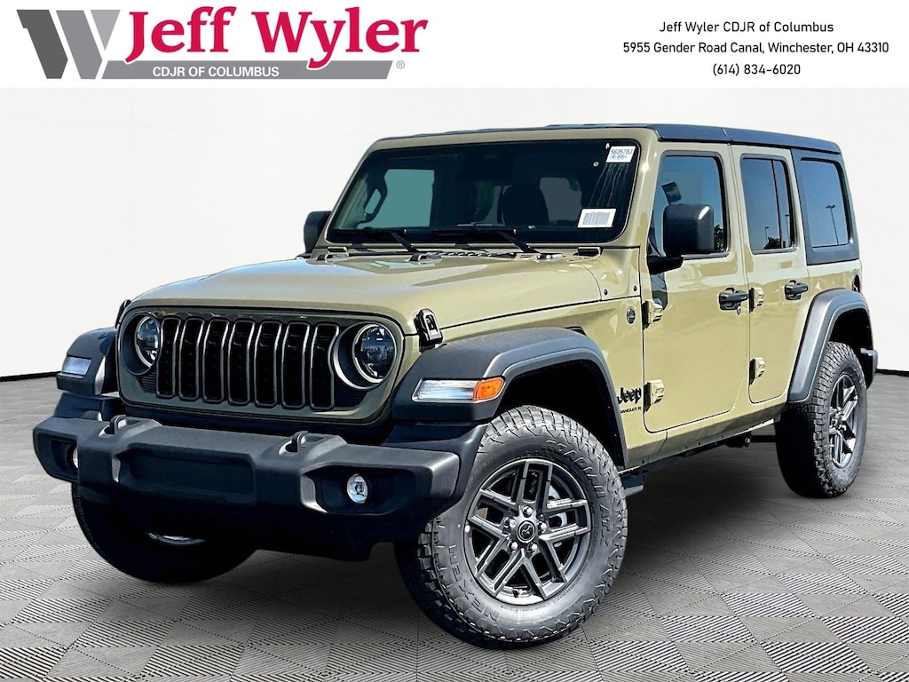 New 2026 Jeep Wrangler 4-DOOR SPORT S Sport Utility