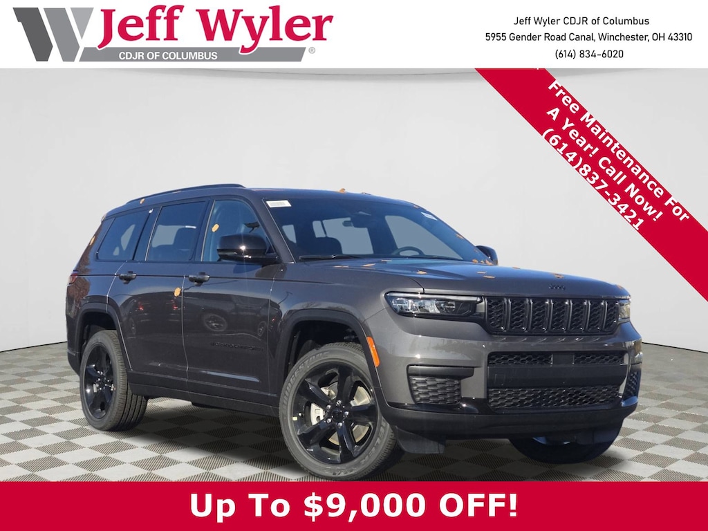 New 2025 Jeep Grand Cherokee L ALTITUDE X 4X4 Sport Utility
