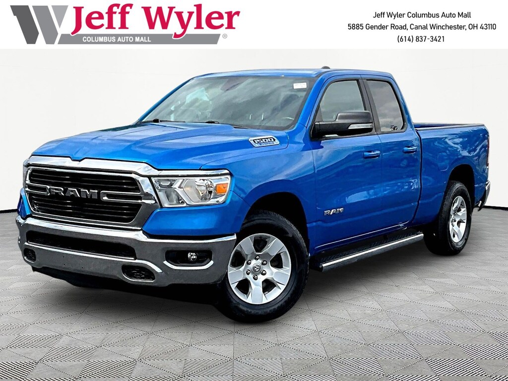 Used 2021 Ram 1500 Big Horn 4x4 Quad Cab 64 Box Truck