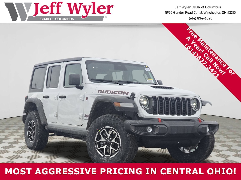 New 2026 Jeep Wrangler 4-DOOR RUBICON Sport Utility