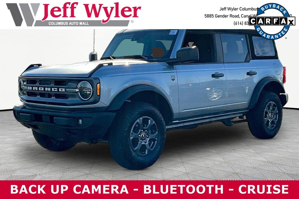 Used 2022 Ford Bronco Big Bend 4 Door 4x4 Convertible