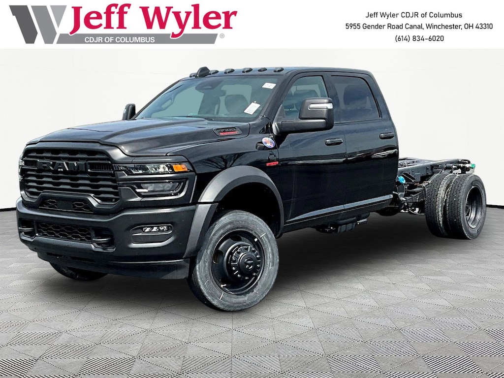 New 2026 Ram 4500 Chassis Cab TRADESMAN CREW 4X4 60' CA Pickup