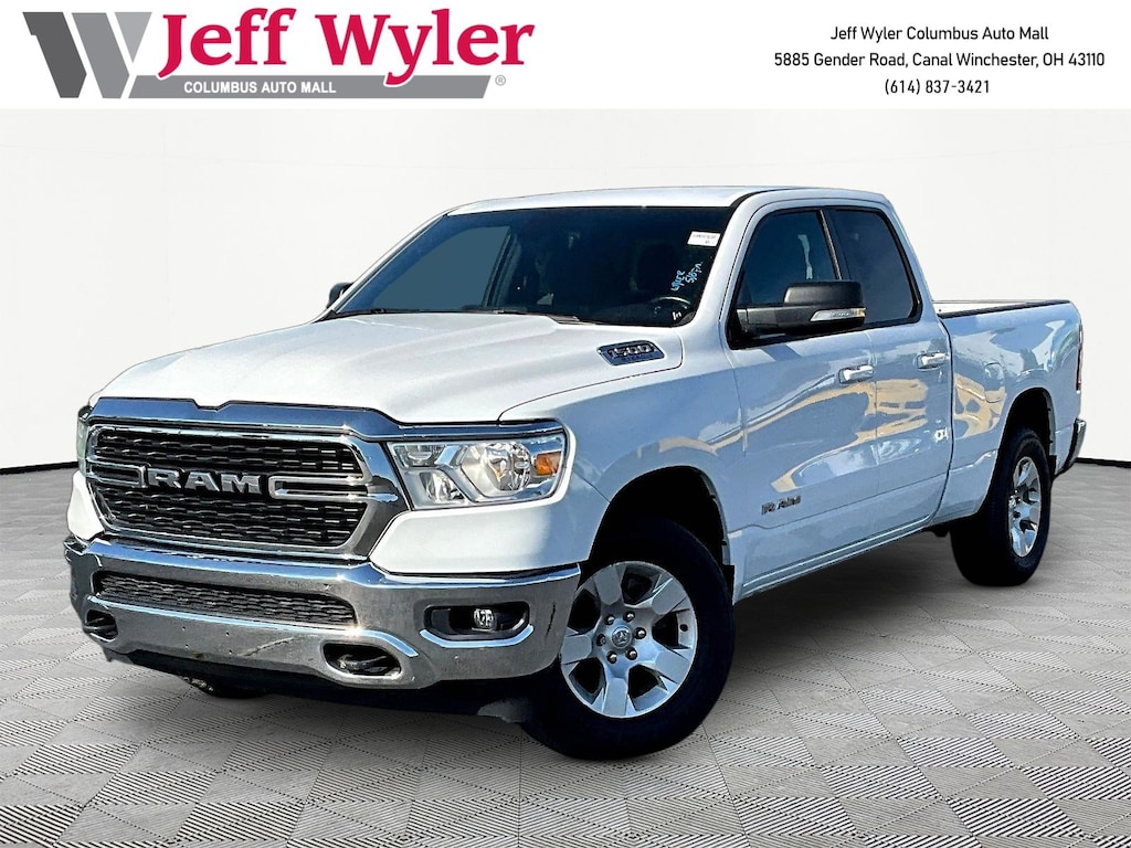Used 2022 Ram 1500 Big Horn 4x4 Quad Cab 64 Box Truck