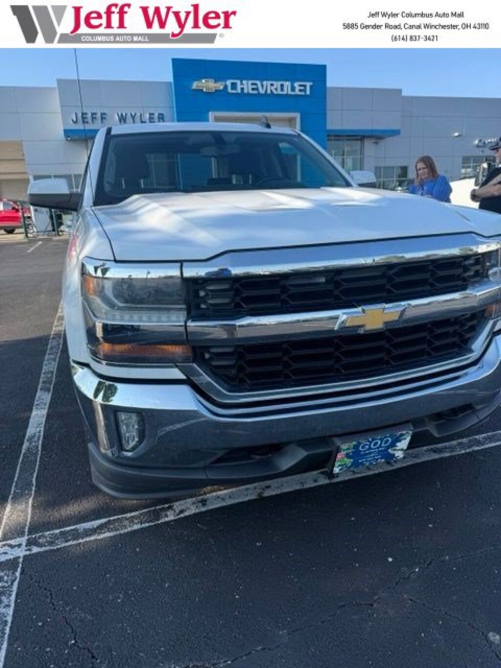 Used 2016 Chevrolet Silverado 1500 4WD Double Cab 143.5 LT w/1LT Truck