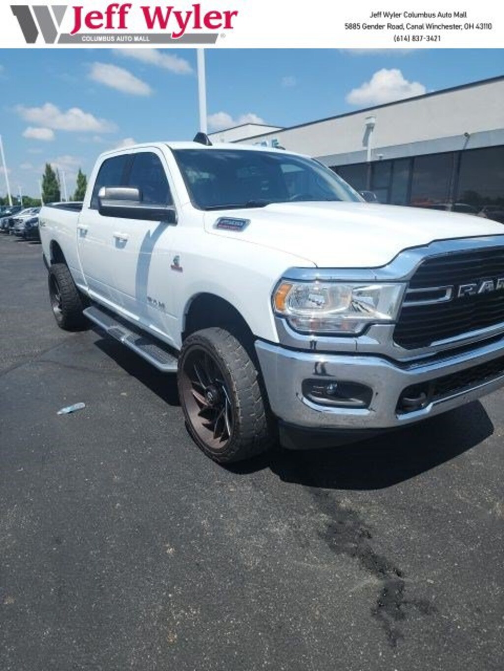 Used 2021 Ram 2500 Big Horn 4x4 Crew Cab 64 Box Truck