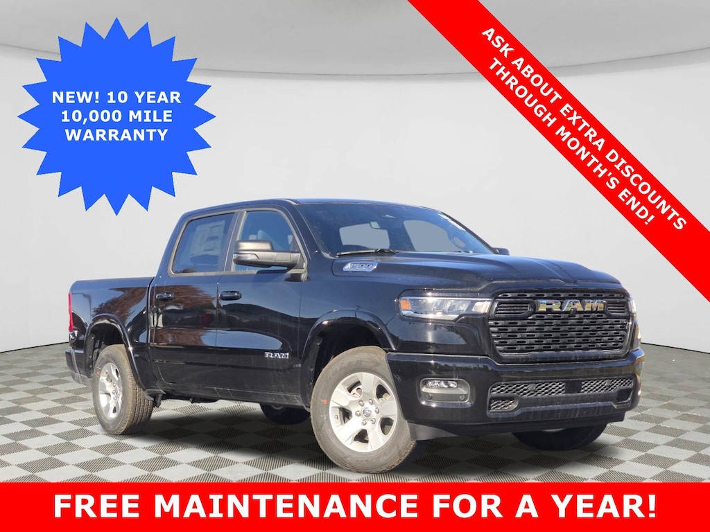 New 2026 Ram 1500 LONE STAR CREW CAB 4X4 5'7 BOX Pickup