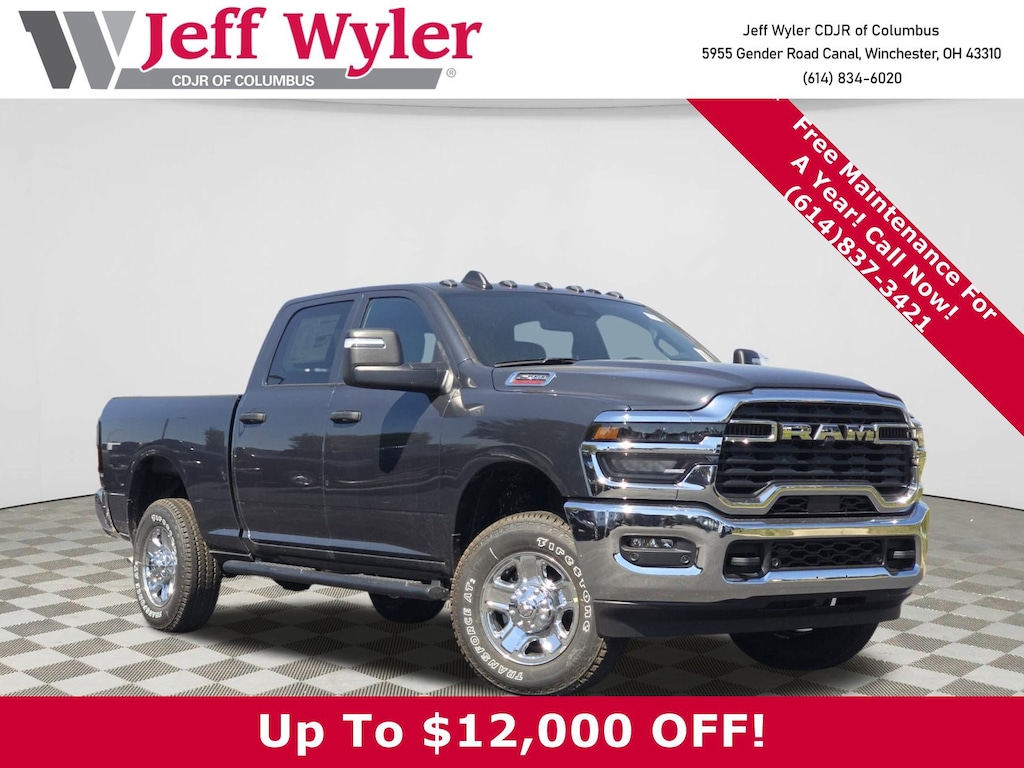 New 2026 Ram 2500 TRADESMAN CREW CAB 4X4 6'4 BOX Pickup