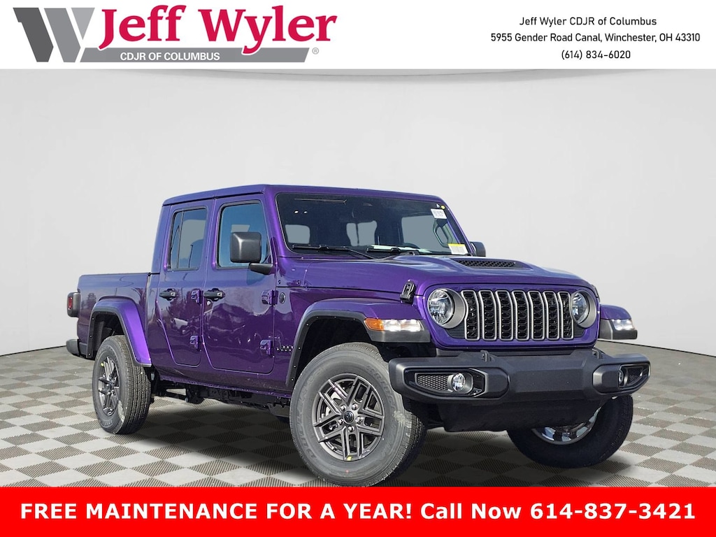 New 2026 Jeep Gladiator SPORT S 4X4 Pickup