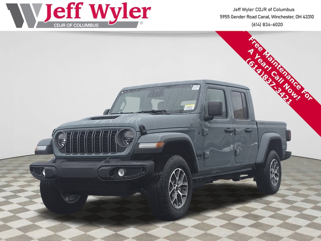 New 2026 Jeep Gladiator SPORT S 4X4 Pickup