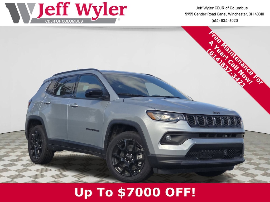 New 2026 Jeep Compass LATITUDE ALTITUDE 4X4 Sport Utility