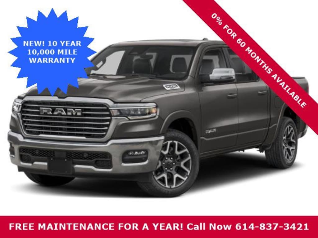 New 2026 Ram 1500 LARAMIE CREW CAB 4X4 5'7 BOX Pickup